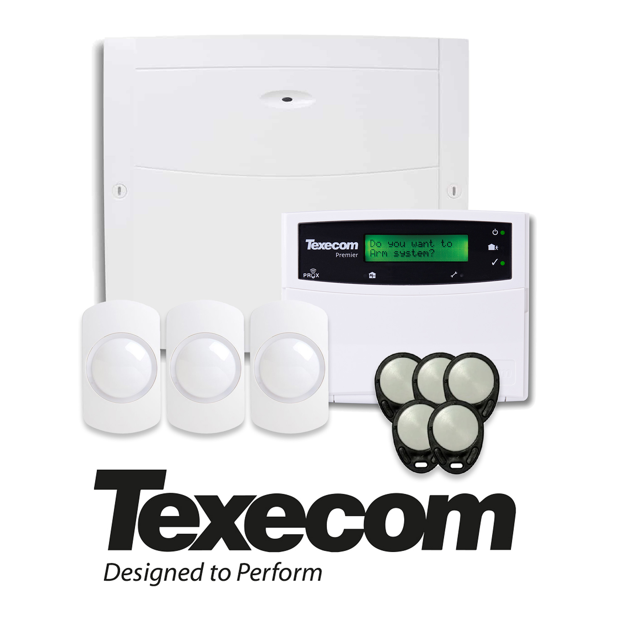 Texecom Premier Elite Series 24-Zone Alarm Control Panel Kit (KIT-1040)